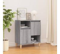 vidaXL Sideboard Grey Sonoma 60x35x70 cm Engineered Wood, Grey