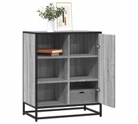 vidaXL Sideboard Grey Sonoma 62x35x76 cm Engineered Wood
