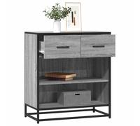 Vidaxl Sideboard Grey Sonoma 68X35X76 Cm Engineered Wood