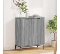 vidaXL Sideboard Grey Sonoma 69.5 x 33 x 82 cm Engineered Wood