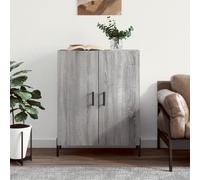 vidaXL Sideboard Grey Sonoma 69.5x34x90 cm Engineered Wood