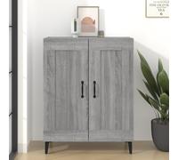 vidaXL Sideboard Grey Sonoma 69.5x34x90 cm Engineered Wood