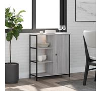 (grey sonoma) vidaXL Sideboard Storage Cupboard Highboard Home Side Cabinet Engineered Wood