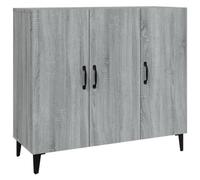Vidaxl Sideboard Grey Sonoma 90X34X80 Cm Engineered Wood