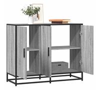 vidaXL Sideboard Grey Sonoma 94x35x76 cm Engineered Wood, Grey