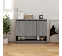 vidaXL Sideboard Grey Sonoma 97x31x75 cm Engineered Wood
