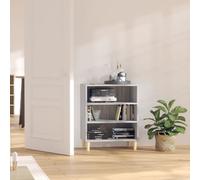 vidaXL Sideboard Grey Sonoma Engineered Wood Standing Shelf Storage Cabinet