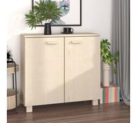 Sideboard Solid Wood Pine Side Console Storage Cabinet Multi Colours vidaXL