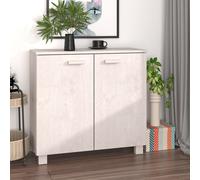 vidaXL Sideboard HAMAR White 85x35x80 cm Solid Wood Pine