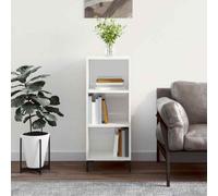 vidaXL Sideboard High Gloss White 34.5x32.5x90 cm Engineered Wood 01 UK HOT