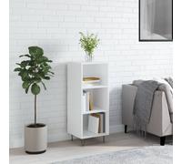 vidaXL Sideboard High Gloss White 34.5x32.5x90 cm Engineered Wood