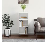 (high gloss white) vidaXL Sideboard Highboard Cupboard Side Cabinet Grey Sonoma Engineered Wood