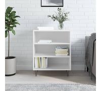 vidaXL Sideboard High Gloss White 57x35x70 cm Engineered Wood