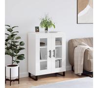 Sideboard High Gloss White 69.5x34x90 cm Engineered Wood