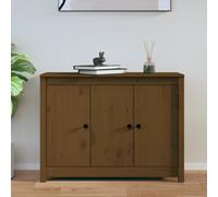 Sideboard Honey Brown 100x35x74 cm Solid Wood Pine #2 GHB