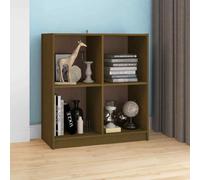 vidaXL Sideboard Honey Brown 70x33x76 cm Solid Pinewood, Brown