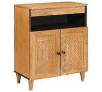 Sideboard Solid Mango wood and Engineered wood Storage Rectangular Modern vidaX