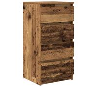 vidaXL Sideboard Old Wood 37.5x35x76 cm Engineered Wood storage cabinet