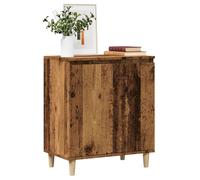 Sideboard with Solid Wood Legs Engineered Wood Cabinet Multi Colours vidaXL