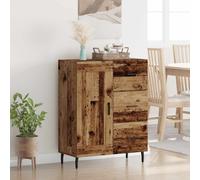 vidaXL Sideboard Old Wood 69.5 x 34 x 90 cm Engineered Wood and Iron