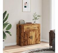 Sideboard Side Cabinet Storage Cupboard Home Organiser Engineered Wood vidaXL