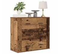 Sideboard Storage Cupboard Cabinet Buffet Highboard Engineered Wood vidaXL