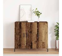 vidaXL Sideboard Old wood 90 x 34 x 80 cm Engineered wood
