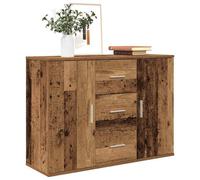 vidaXL Sideboard Old Wood 90x29.5x65 cm Engineered Wood, Brown