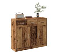 vidaXL Sideboard Old Wood 91x28x75 cm Engineered Wood storage cabinet