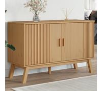 Sideboard Storage Organiser Cupboard Highboard Cabinet Solid Wood Pine vidaXL