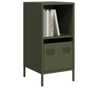 Sideboard Olive Green 35x39x73.5 cm Cold-rolled Steel Compact Cabinet w/1 Drawer