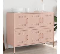 Sideboard Storage Cupboard Side Cabinet Highboard Cold-rolled Steel vidaXL