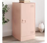 Vidaxl Sideboard Pink 34.5X39X73 Cm Steel