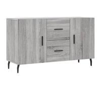 vidaXL Sideboard, Side Cabinet with Doors, Storage Cabinet for Living Room Office, Cupboard, Modern Style, Modern Style, Grey Sonoma Engineered Wood