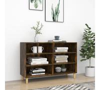 vidaXL Sideboard Smoked Oak 103.5x35x70 cm Engineered Wood