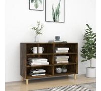 vidaXL Sideboard Smoked Oak 103.5X35X70 Cm Engineered Wood, Brown