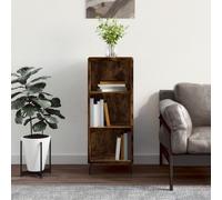 vidaXL Sideboard Smoked Oak 34.5x32.5x90 cm Engineered Wood