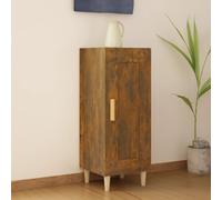 vidaXL Sideboard Smoked Oak 34.5x34x90 cm Engineered Wood