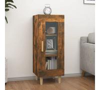 Vidaxl Sideboard Smoked Oak 34.5X34X90 Cm Engineered Wood
