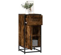 Wooden Sideboard Cabinet Cupboard Unit Storage Furniture With 1 Drawer & 1 Door