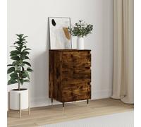 vidaXL Sideboard Storage Side Cabinet Cupboard Smoked Oak Engineered Wood