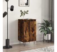 vidaXL Sideboard Storage Side Cabinet Cupboard Smoked Oak Engineered Wood