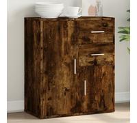 vidaXL Sideboard Smoked Oak 60x31x70 cm Engineered Wood