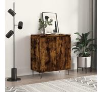 vidaXL Sideboard Smoked Oak 60x35x70 cm Engineered Wood