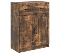 vidaXL Sideboard Smoked Oak 66 x 34.5 x 87 cm Engineered Wood