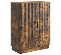 vidaXL Sideboard Smoked Oak 66 x 34.5 x 87 cm Engineered Wood