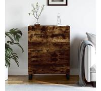 vidaXL Sideboard Smoked Oak 69.5x34x90 cm Engineered Wood