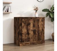 vidaXL Sideboard Smoked Oak 70x35.5x67.5 cm Engineered Wood