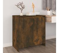 vidaXL Sideboard Smoked Oak 70x41x75 cm Engineered Wood
