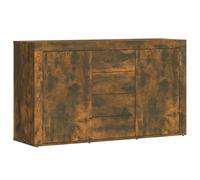 Vidaxl Sideboard Smoked Oak 120X36X69 Cm Engineered Wood
